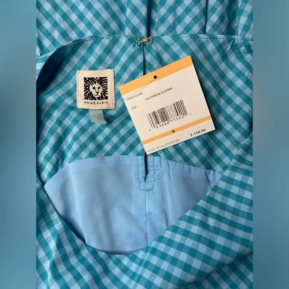 Anne Klein Cotton Tank Midi Dress Size S NWT! - Picture 9 of 10